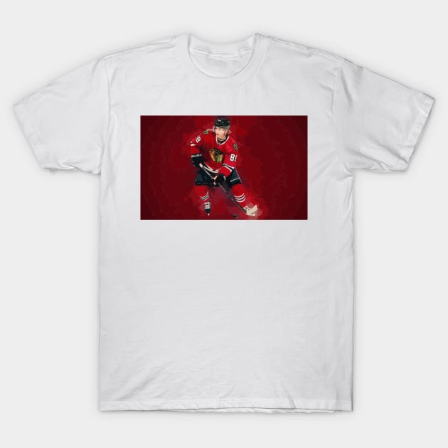 Patrick Kane Painting T-Shirt by gktb